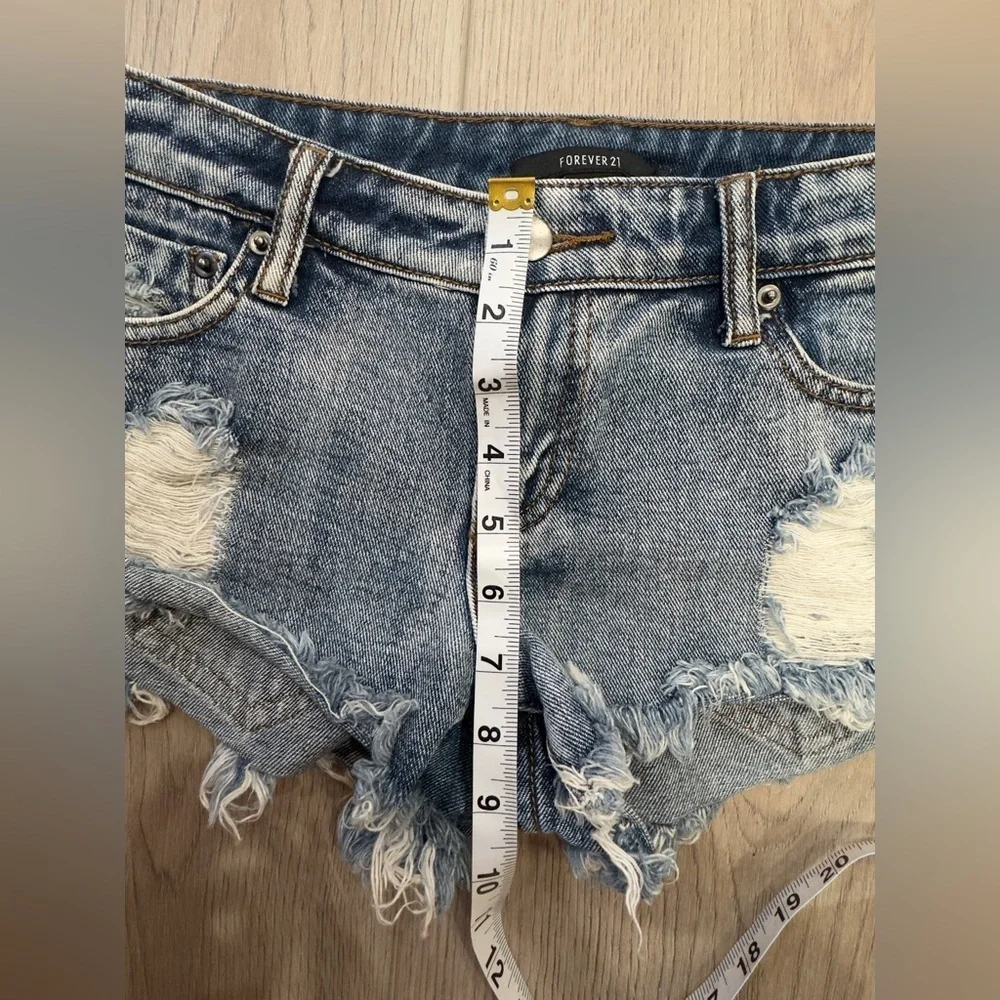 Forever 21 Blue Denim Women's Shorts